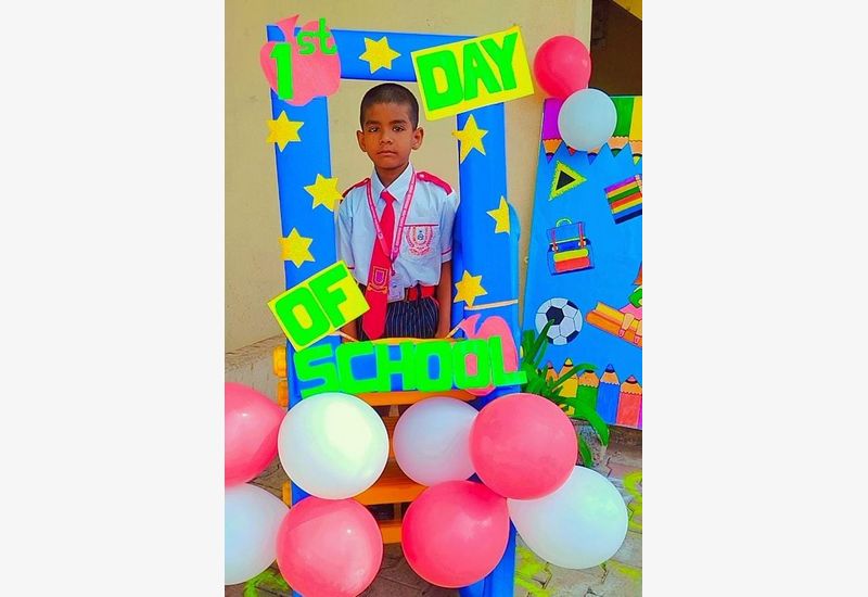 Bensons 1st Day of School