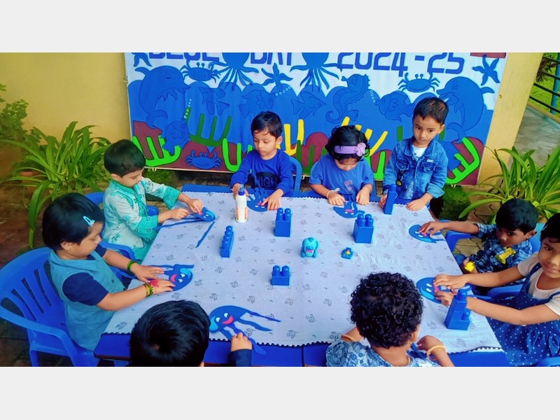 Blue day celebration