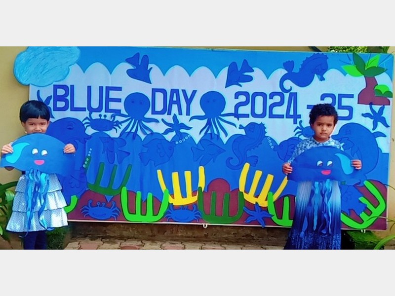 Blue day celebration